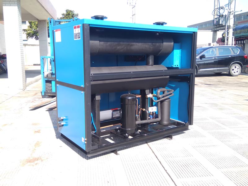 简述冷干机排气量温度过高或过低是何原因？